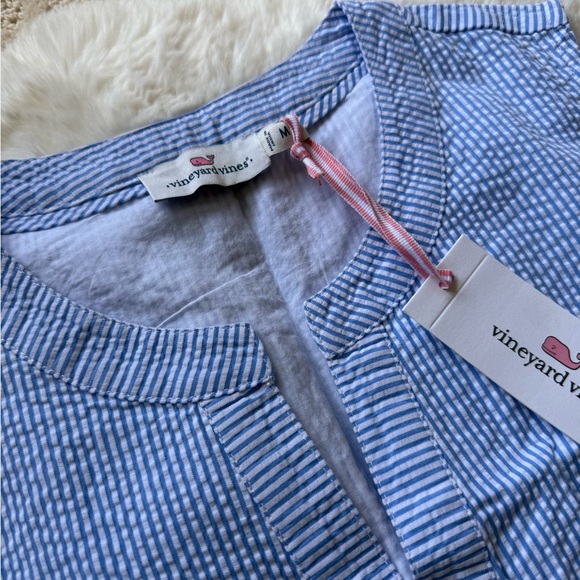 Vineyard Vines Seersucker Dress- Size medium— New With Tags! - Picture 2 of 6